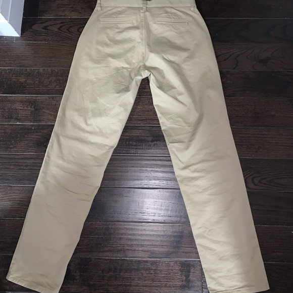 beige / white khaki pants - Picture 2 of 3
